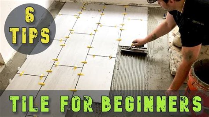 Quick Answer: Where Do You Start When Laying Tile??